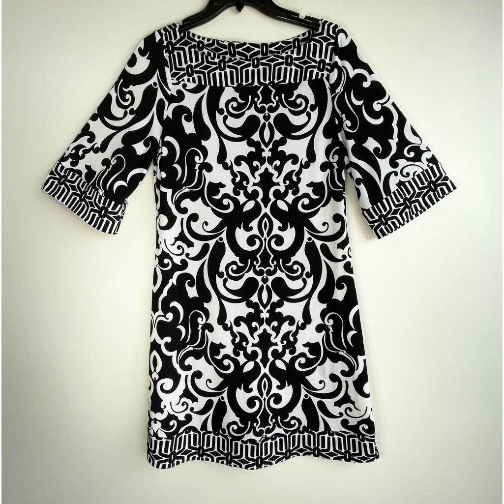 Candie’s Black & White Graphic Print Mini Dress | Medium